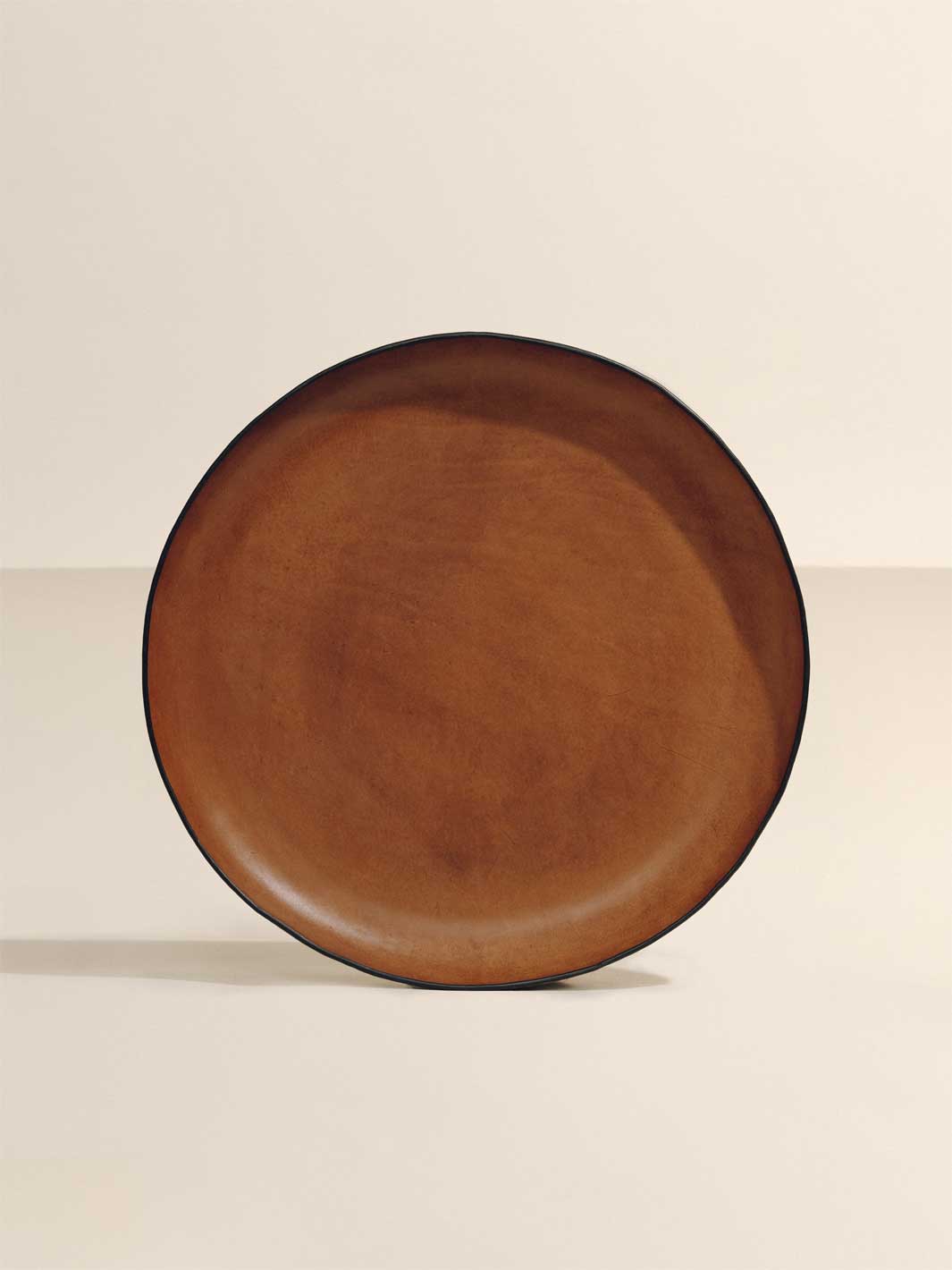The Oversized Tray in Molded Leather | Hunting Season