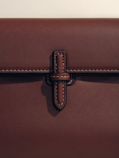 The Small Soft Clutch in Nappa