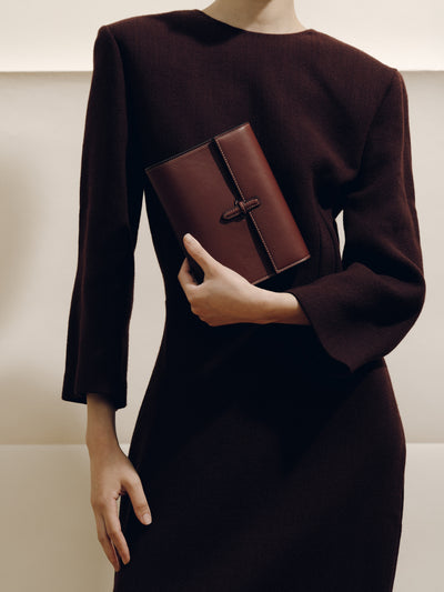 The Small Soft Clutch in Nappa