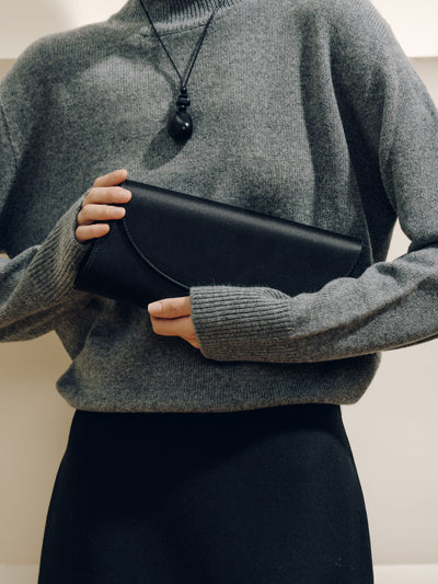 The Opera Clutch in Satin