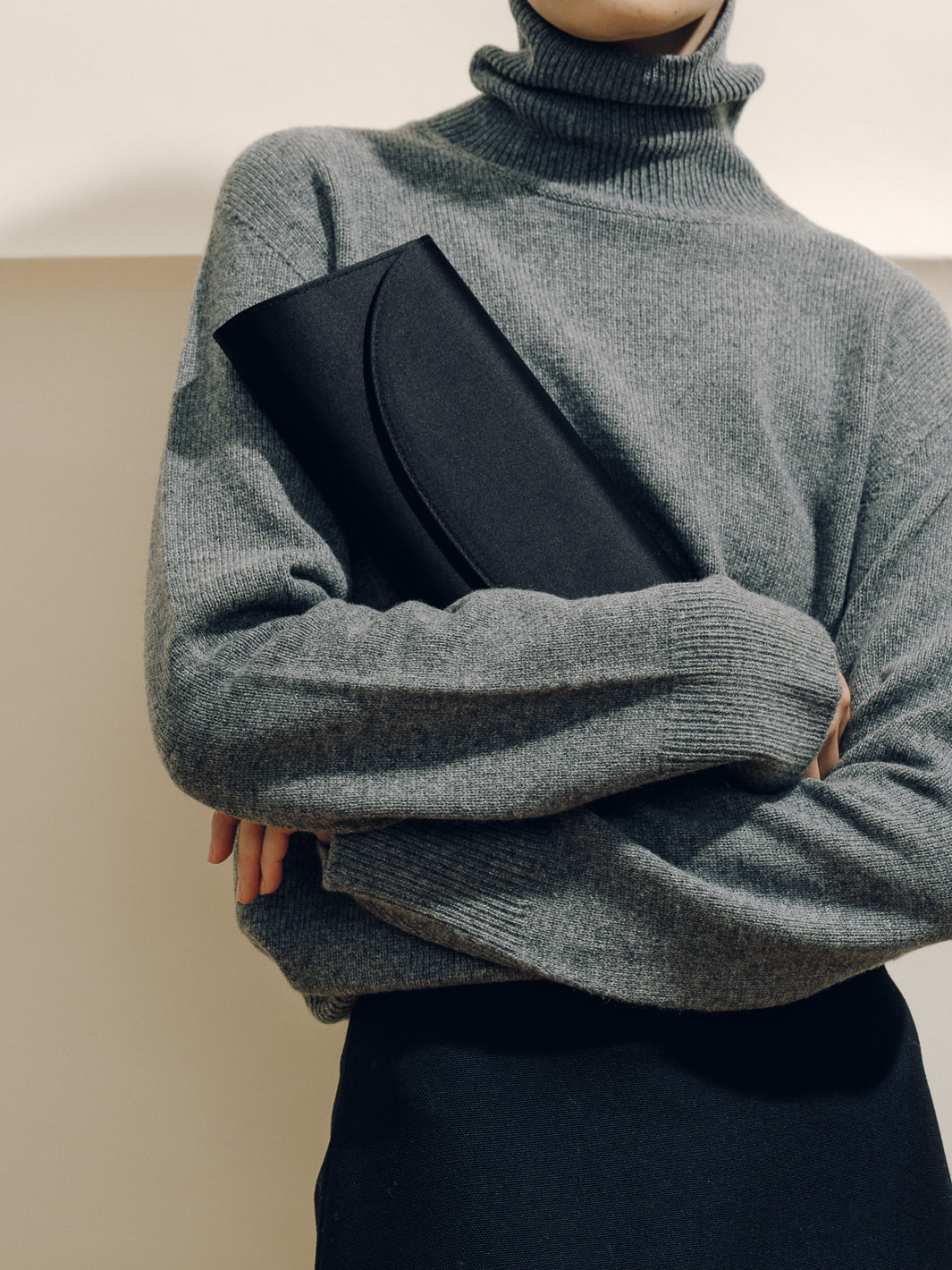 The Opera Clutch in Satin
