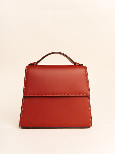 Small Top Handle in Nappa