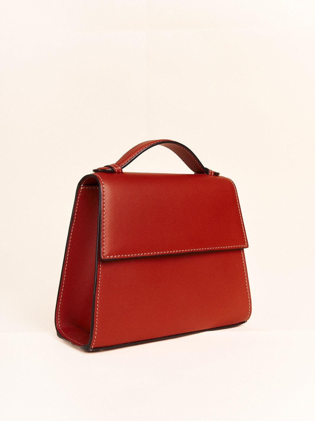 Small Top Handle in Nappa