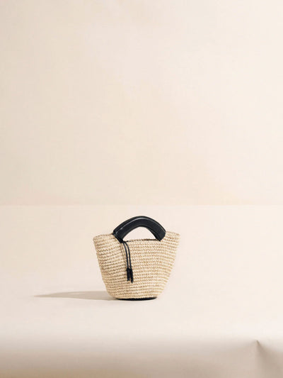 The Small Woven Shopper