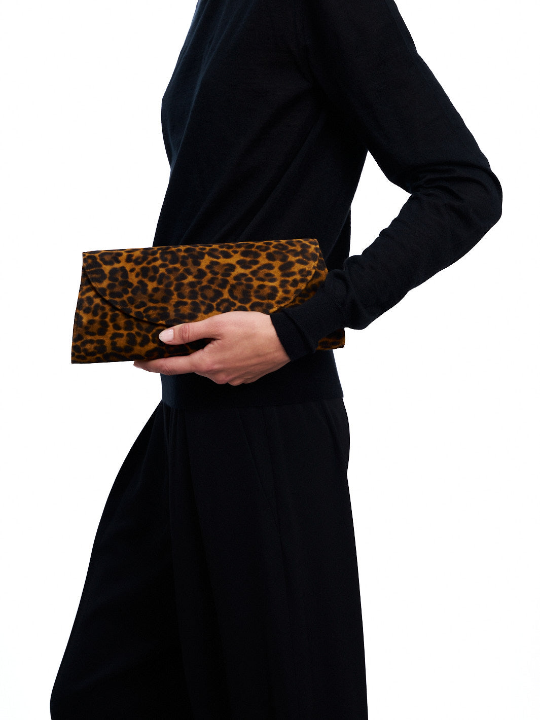 The Opera Clutch in Leopard Suede Evening Bag – Hunting Season