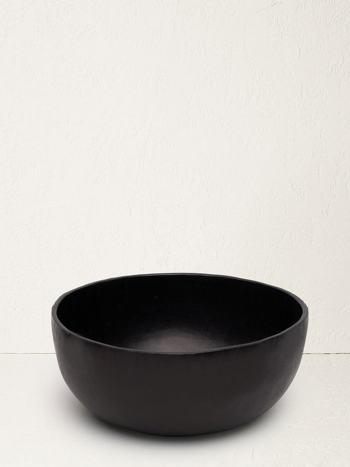 The Bowl in Molded Leather - Nappa Leather Decor | Hunting Season