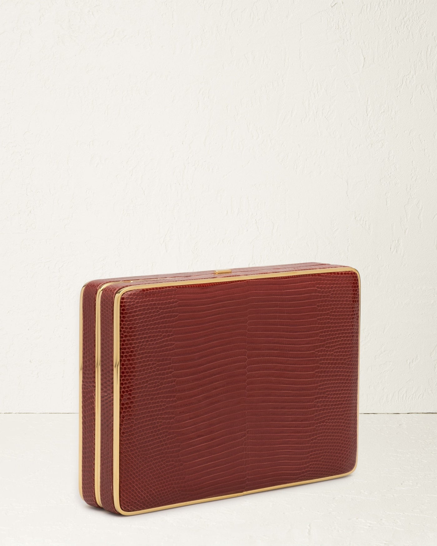 Hunting Season The Square Compact Case in Lizard#color_red