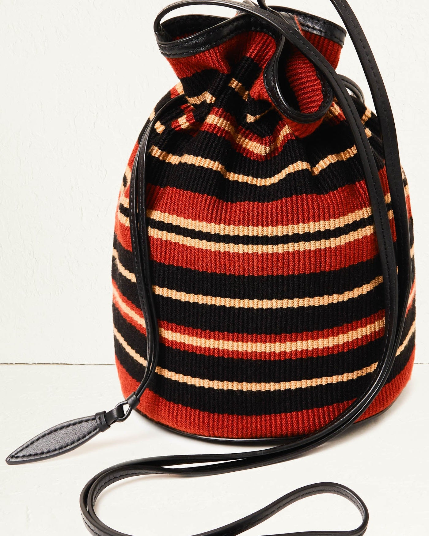 Hunting Season The Sac in Cotton Stripe#color_red