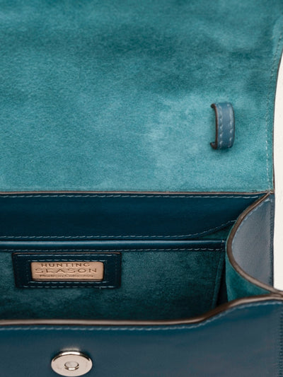 Hunting Season The Medium Top Handle in Nappa Leather#color_teal