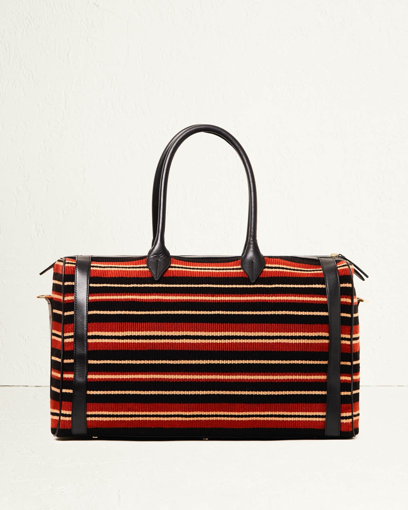 Hunting Season The Weekender in Cotton Stripe#color_red